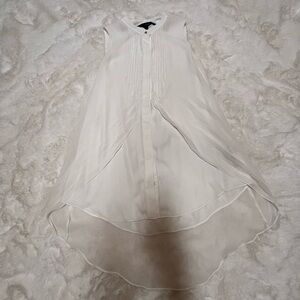White House Black Market sleeveless blouse.